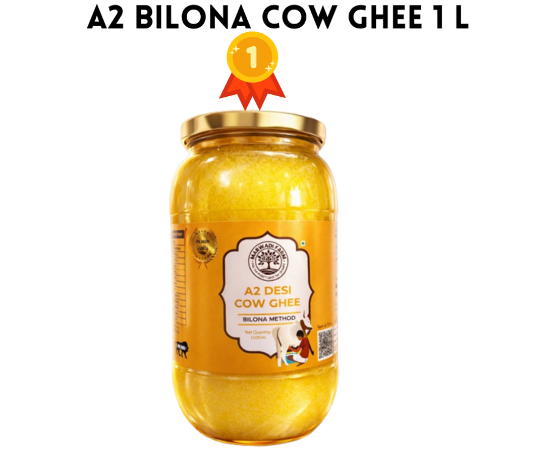 A2 Handmade Bilona Cow Ghee (ఆరోగ్యకరమైన ఆవు నెయ్యి)
