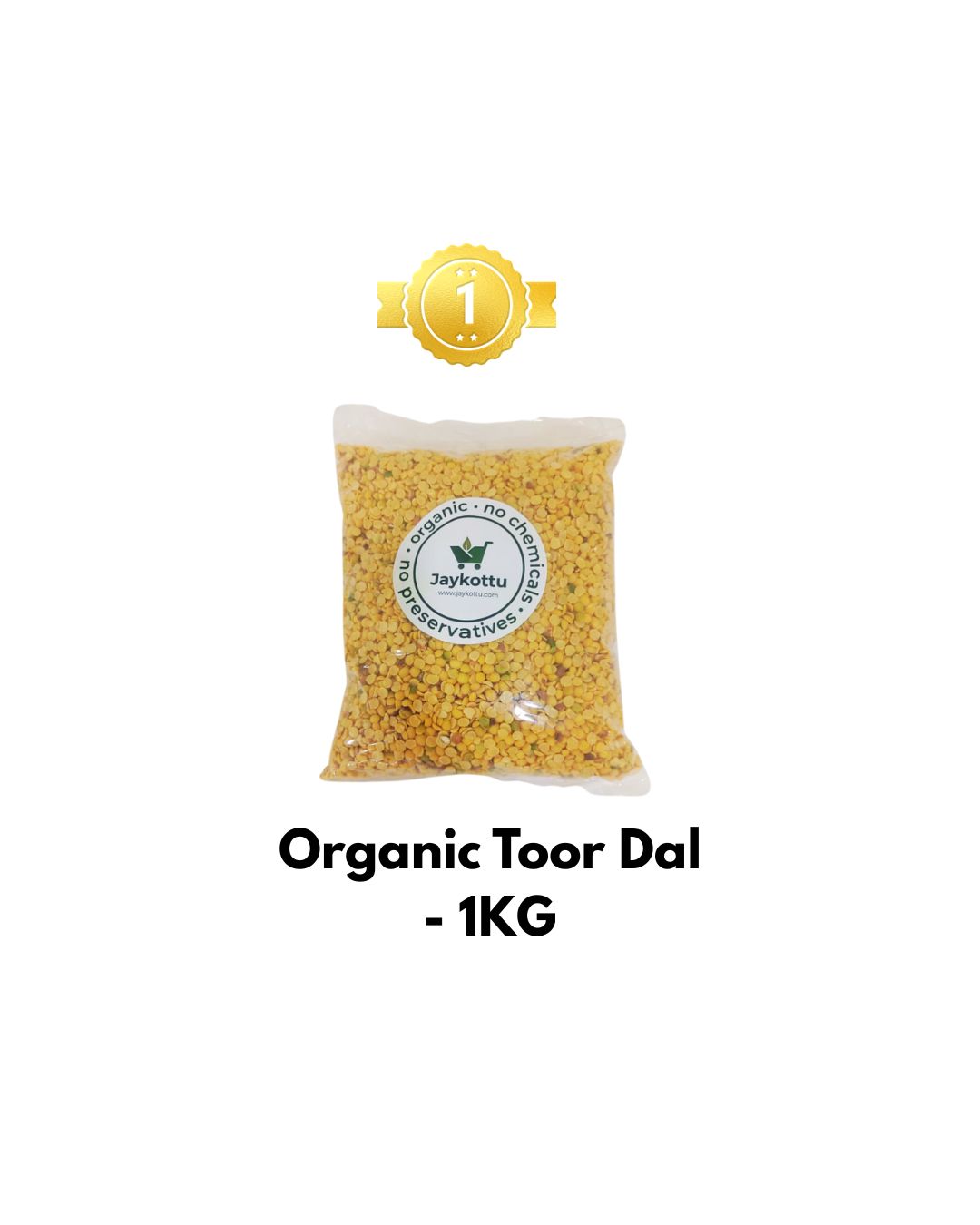 Organic Unpolished Toor Dal (పాలిష్ చేయని కందిపప్పు)